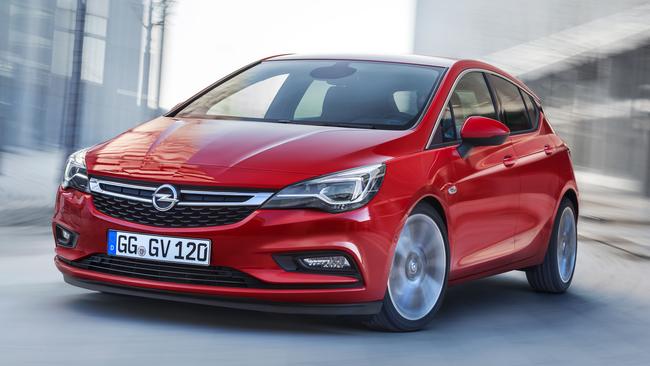 The UK-built Astra will replace the Cruze in late 2016. Picture: Supplied.