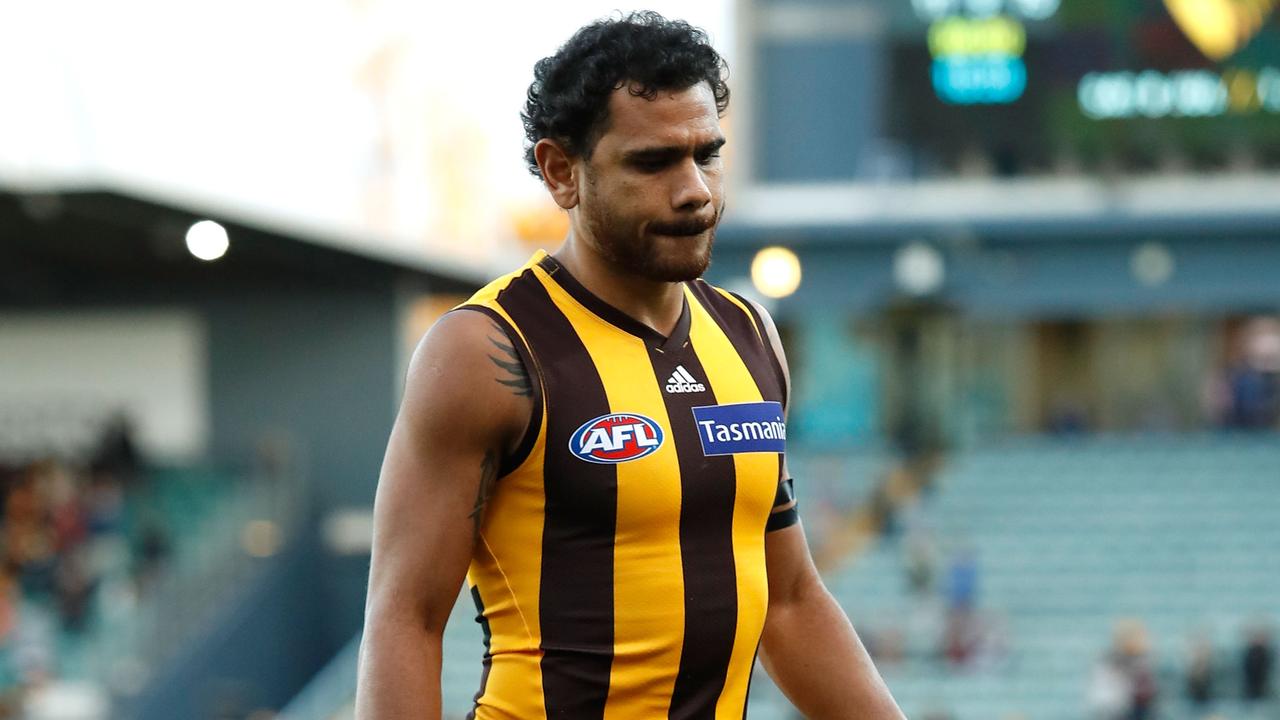 Cyril Rioli has opened up on the tumultuous events that led to his shock retirement at Hawthorn in 2018.