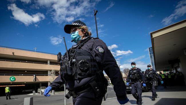 The curfew is said to be a law enforcement aid for Victoria Police. Photo by Darrian Traynor/Getty Images