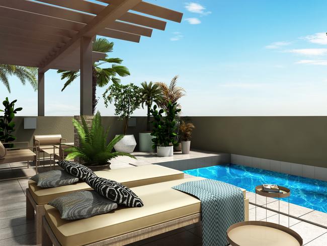 BCM PROPERTY COVER Palazzo Brisbane is a development of 97 Residences over 10 levels designed by CCN Architects of Brisbane, in one of Queensland's largest urban renewal precincts, Woolloongabba.