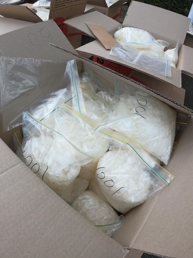 The drugs have an estimated street value of $200 million. Picture: NSW Police Media