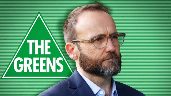 Greens leader Adam Bandt says the party is focused on Labor’s ‘failure to act on the crises that are making people’s lives tougher’. Collage: Frank Ling