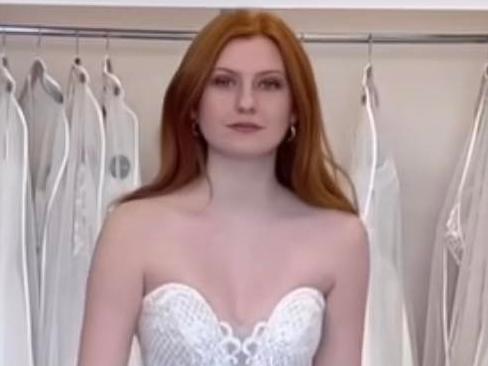 ‘Cover up’: Racy wedding dress splits opinion