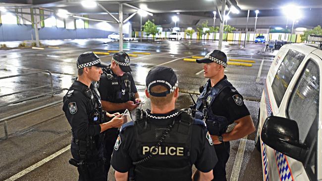 RAP have a meeting at Vincent Village shopping centre car park. Picture: Zak Simmonds