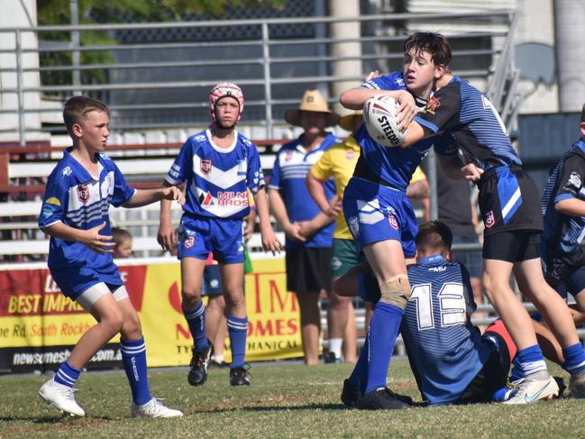 Rockhampton District Junior Rugby League CQ Club Challenge, under-13, Norths Knights versus Springsure, Browne Park, June 24, 2023.