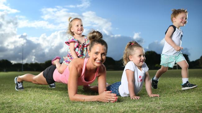 StayStrongMummy blogger Kimberley Welman. Picture: Luke Marsden.