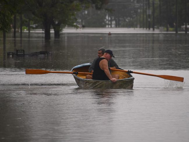 Floodwaters inundated much of Ingham after the Herbert River breached its banks. Picture: Cameron Bates