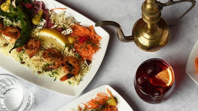 Middle Eastern inspired dishes are on offer at Tabla.