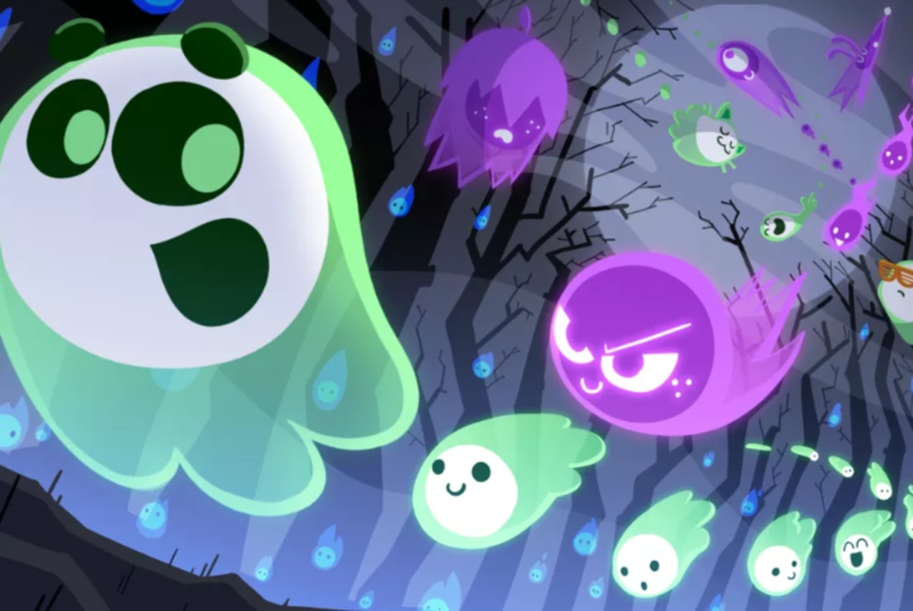Today's Google Doodle is a Halloween-themed multiplayer game. Come play  with us