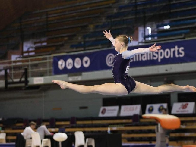 Warwick rising gymnastics superstar Morgan O'Leary. Photo: Contributed