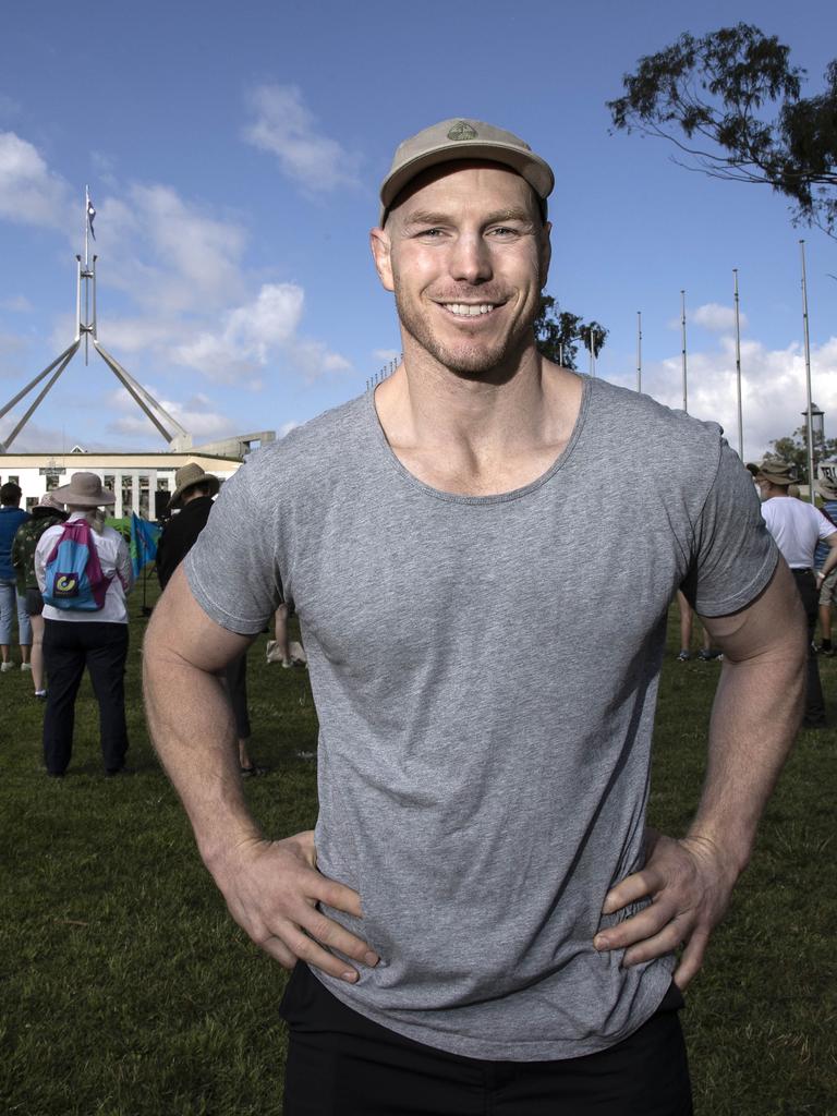 Former Wallaby, David Pocock. Picture: NCA NewsWire / Gary Ramage