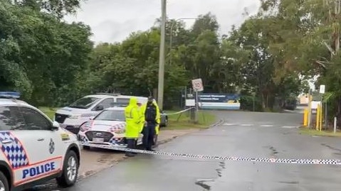 Police are investigating after a man's body was found in wetlands at Eagleby. Picture: Samantha Butler/Twitter