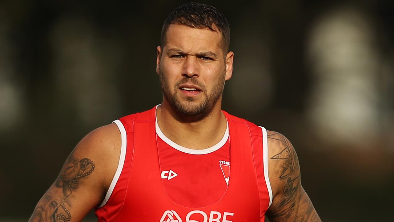 Lance Franklin is set for an extended layoff after his most recent injury setback. (AAP Image/Brendon Thorne).