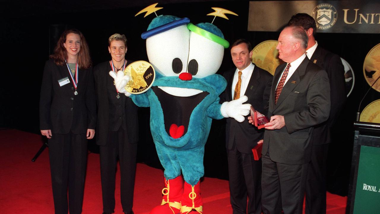 "Whatizit" (Izzy) from the 1996 Atlanta Olympic Games was an unusual choice for a mascot.