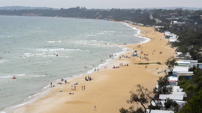 Mt Martha beach. Picture: Andy Brownbill