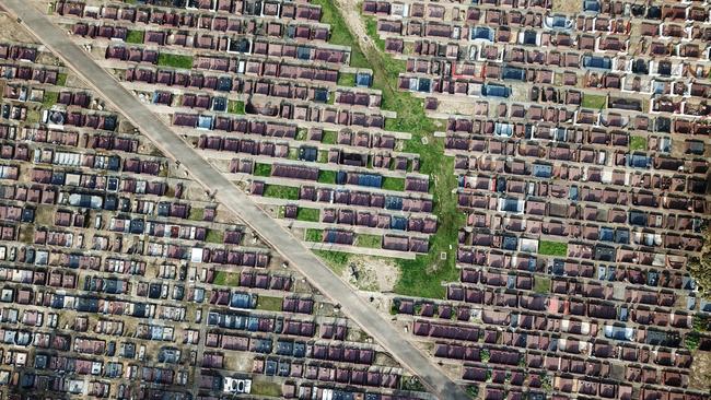 More than 1 million bodies lie in Rookwood Cemetery, the biggest cemetery in the southern hemisphere. Picture: Sam Ruttyn