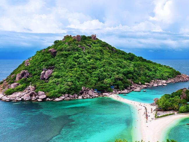 ESCAPE: EASTER BREAK  ..  white sand beach of Koh Tao, Thailand. Picture: iStock