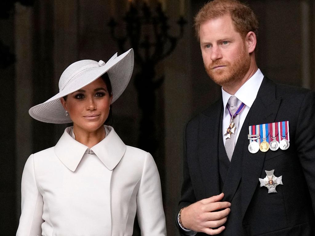 Prince Harry, Duke of Sussex, and Meghan, Duchess of Sussex, were reportedly not neighbourly to a Navy veteran who welcomed them to Montecito. Picture: AFP