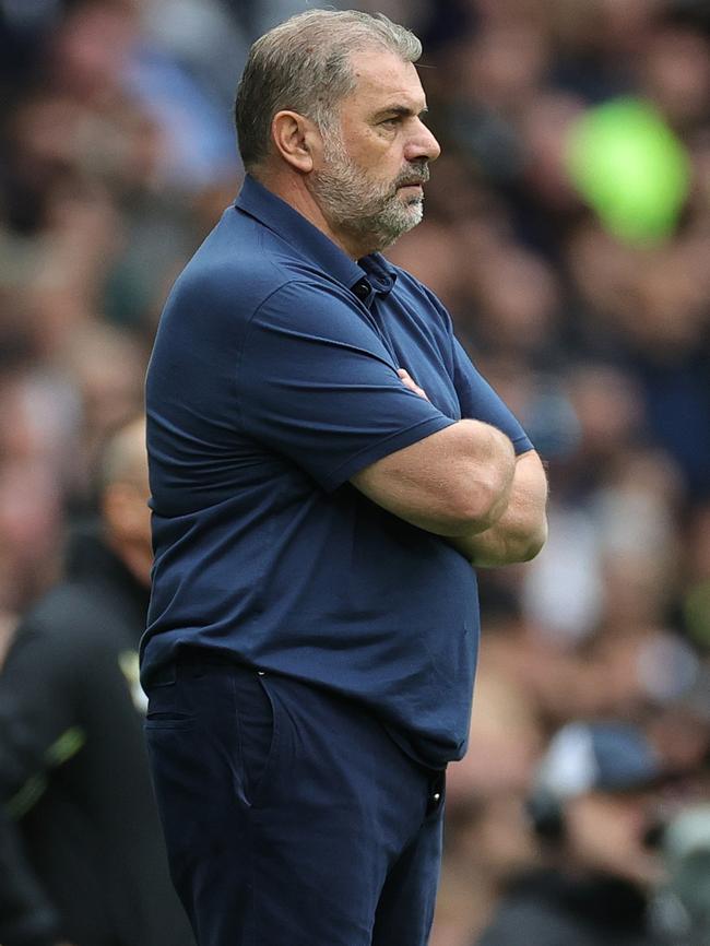 Ange got the perfect response. (Photo by David Rogers/Getty Images)