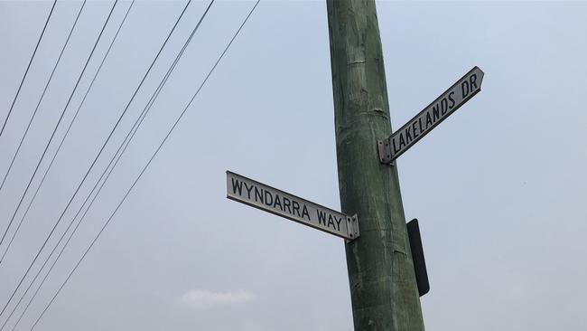 The alleged crop was discovered on Wyndarra Way. Picture: Madeline Crittenden.