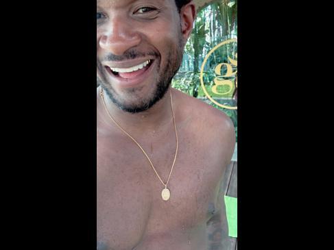 Usher Takes Fitness to the Next Level as He Flaunts Shirtless Yoga Expertise