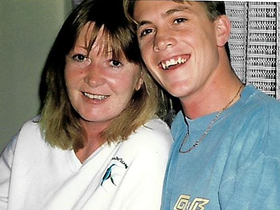 Pauline Sowry, also known by her married name of Pauline Lawrence, was 49-years old when she was last seen by her family in the northern suburbs of Wollongong in December 1993. Pictured is Pauline and her son Jason Lawrence. Picture: Supplied