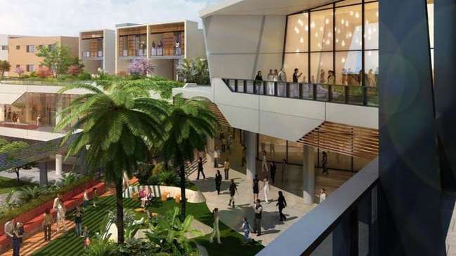 Wynnum Plaza redevelopment artist impression.