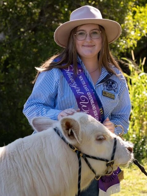 Bethany McDonald is still finding her feet within the agricultural community, but has made her show society proud.