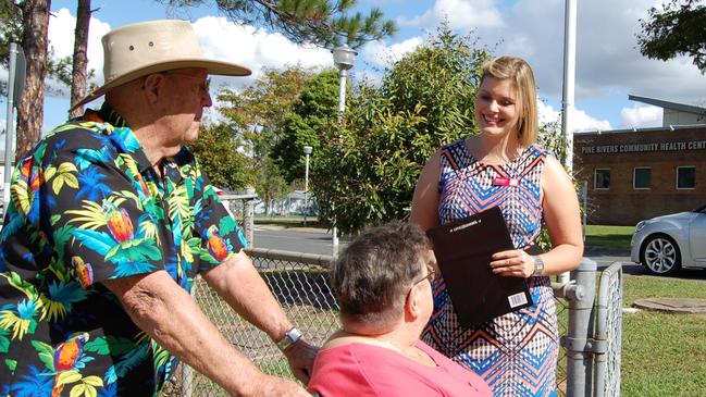 Assistant Health Minister Nikki Boyd at the Pine Rivers Community Health Centre.