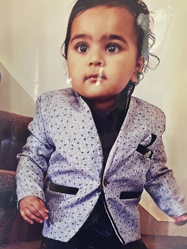 Ayan was just four-years-old.