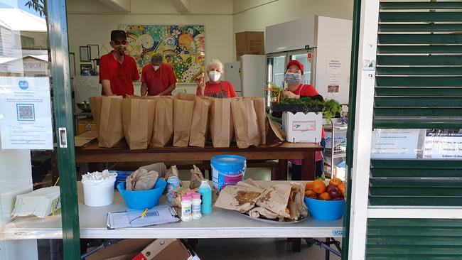 Liberation Larder volunteers offers  hot and frozen takeaway meals  Mondays and Thursdays in Byron Bay, even during the lockdown.