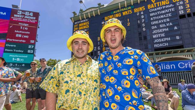 Australia vs West Indies at Adelaide Oval on January 17. Picture: Ben Clark