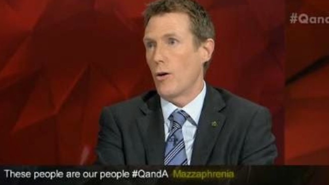 Parliamentary secretary to the Prime Minister, Christian Porter on Q&amp;A.