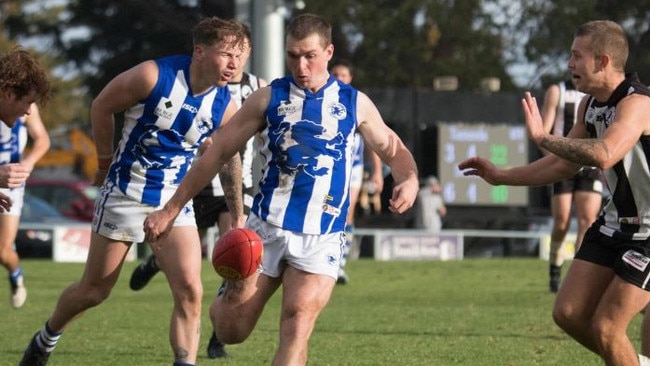 South Gawler champion Steve Burton has been a star for the Lions this season. Picture: South Gawler Football Club