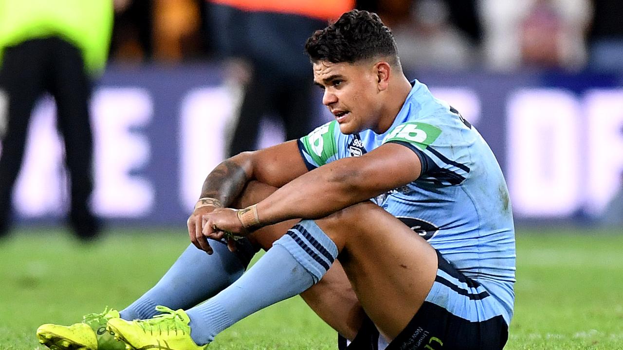 State Of Origin 2020 Nsw Blues Latrell Mitchell South Sydney Rabbitohs Brad Fittler Queensland Maroons Nrl 2020