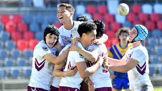 Tom Parker was a member of the Queensland under 15s white side last season - pictured here. Picture, John Gass