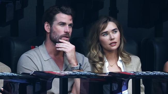 Liam Hemsworth and Gabriella Brooks. Picture: Getty Images