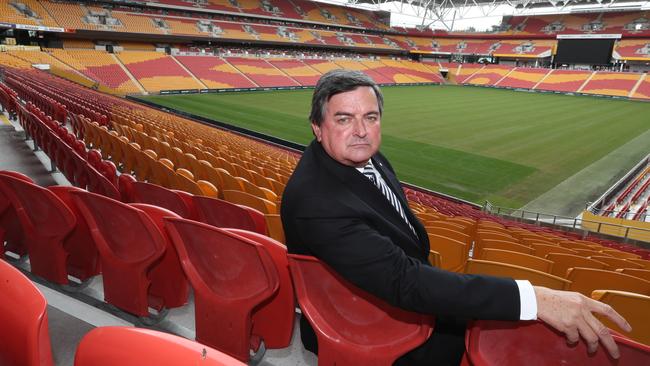 Harvey Lister in Suncorp Stadium. Picture: Annette Dew