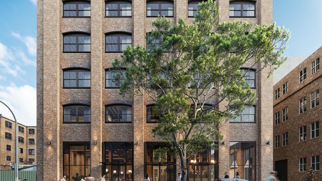 Artist's impression of apt.Residential's planned build-to-rent project at Smail Street, Ultimo