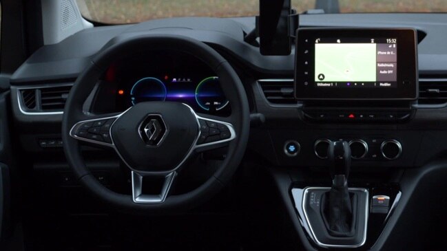 All-new Renault Kangoo E-Tech electric Interior Design in Blue