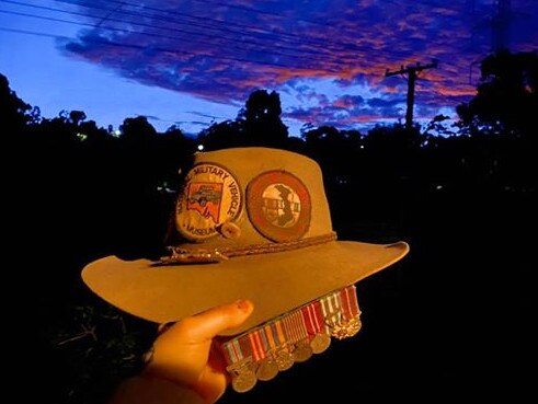 Lest We Forget. Photo from Renee Rose, Aberfoyle Park.