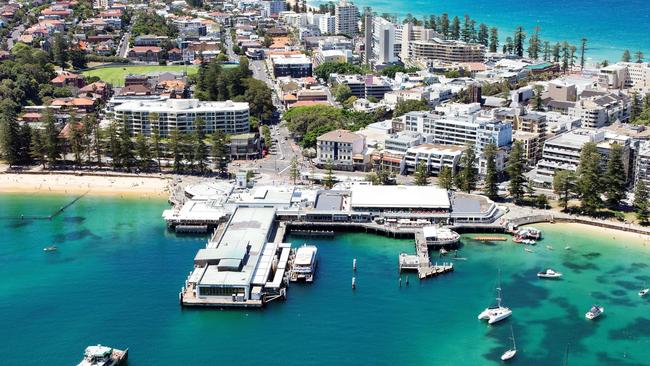 Manly Wharf’s new owners, Howard Smith Wharves, have confirmed it has plans to refurbish the historic wharf and its restaurants and pub. Picture: Rob Tuckwell