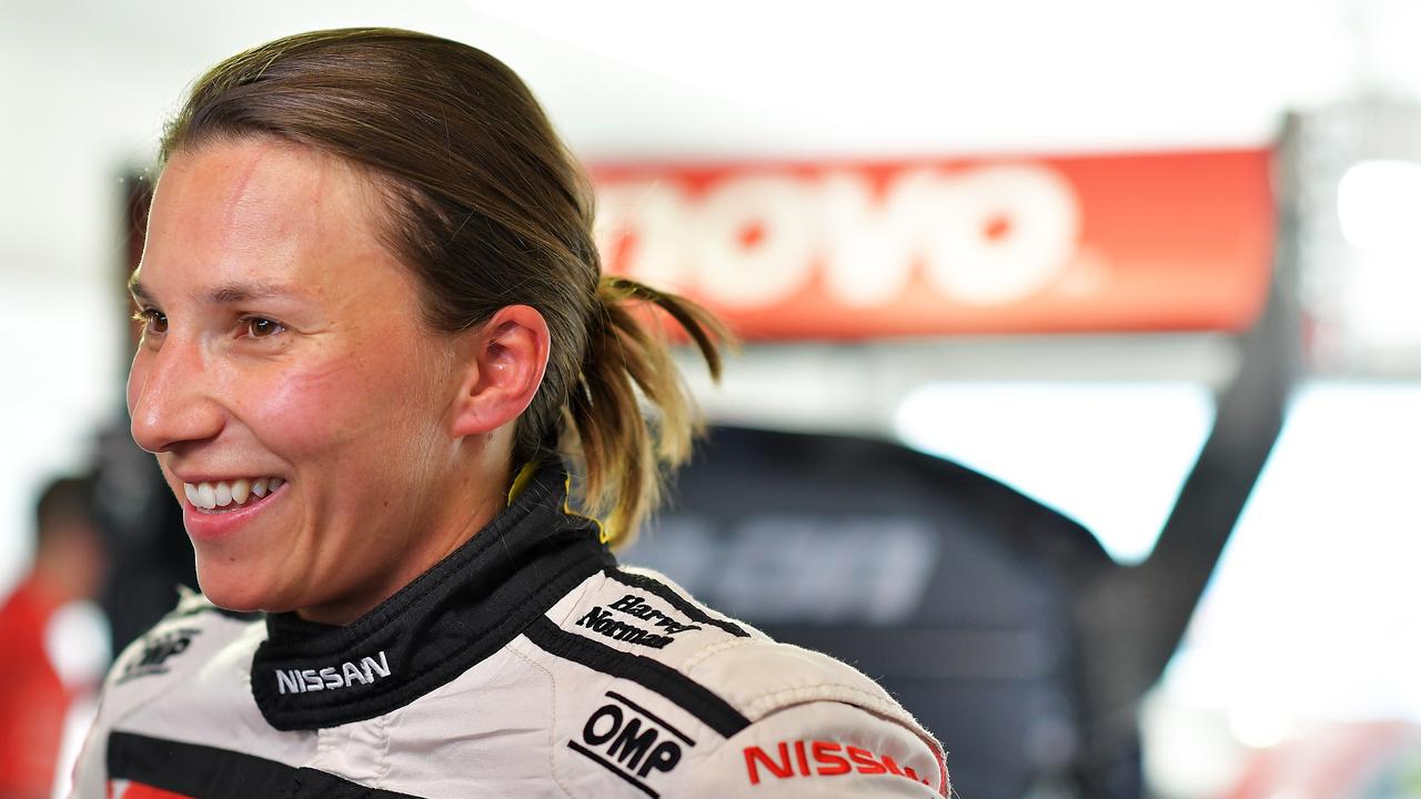 Simona De Silvestro finished inside the top 10 in Friday Practice at Perth SuperSprint.