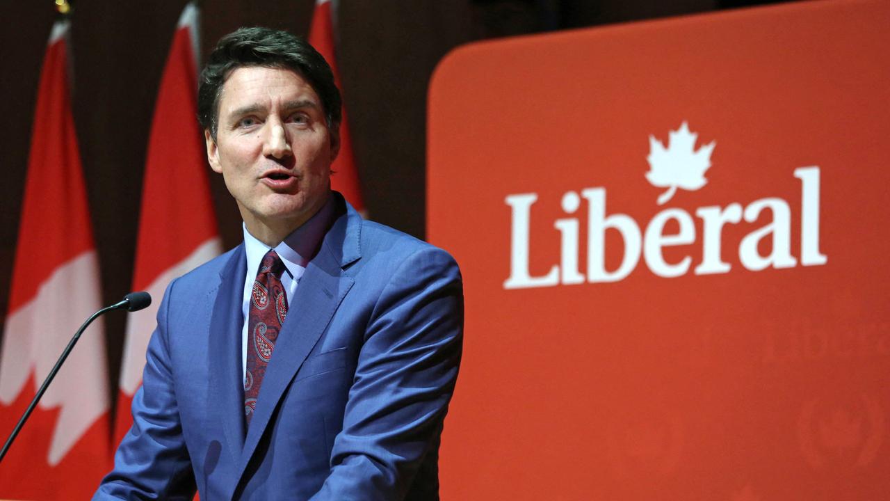 Mr Trudeau’s youthful energy and fluency on issues that increasingly mattered to Canadians. Picture: Dave Chan/AFP