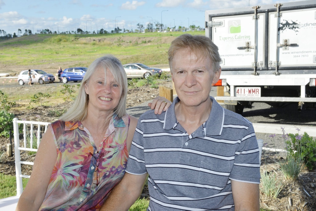 Aveo Springfield open day. Deborah Nicholson and Keith Nicholson. Picture: Inga Williams