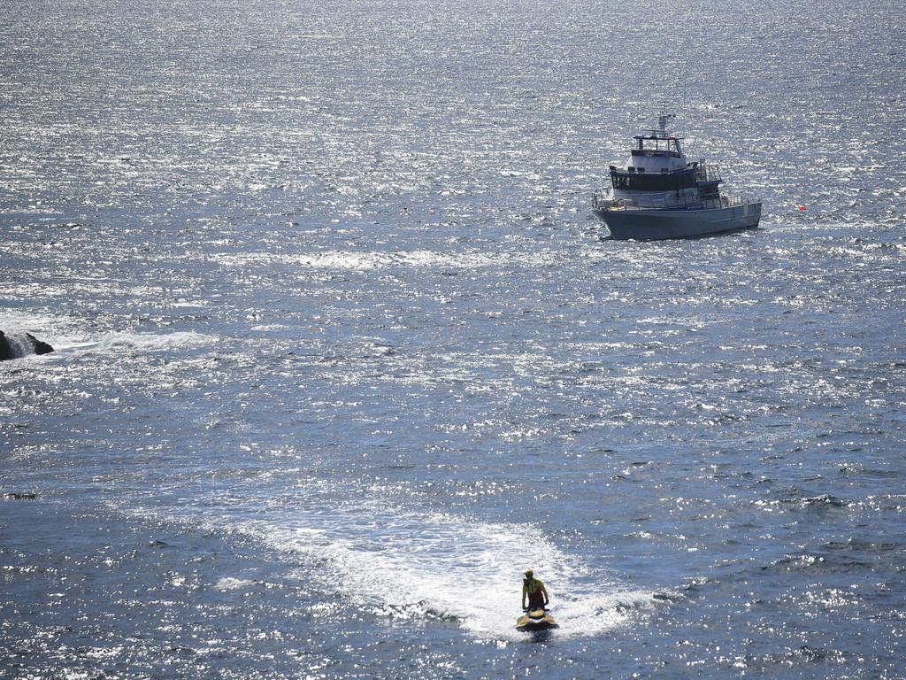 Beaches across Sydney’s south and east are now closed. Picture: Christian Gilles/NCA NewsWire