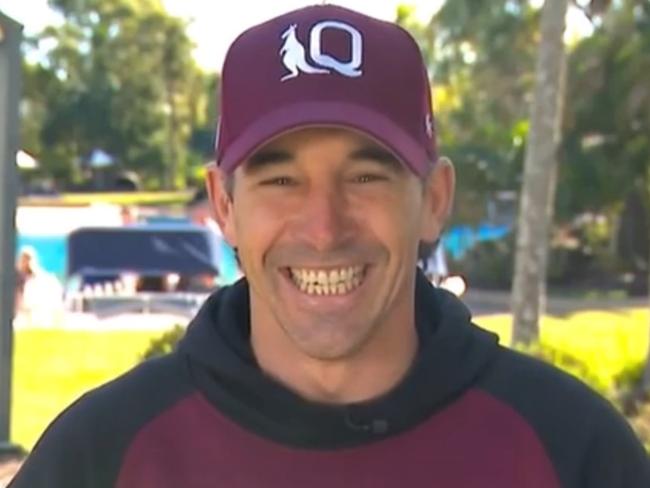 Is this the face of a man who's rattled? Photo: Channel 9