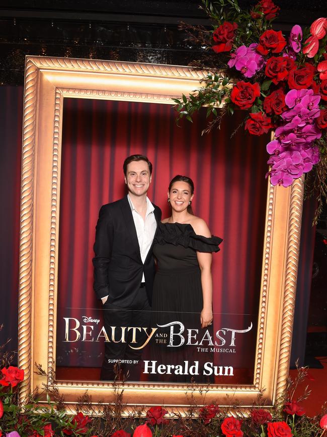 Opening night: Beauty and The Beast at Her Majestys Theatre, Melbourne. Picture: Josie Hayden