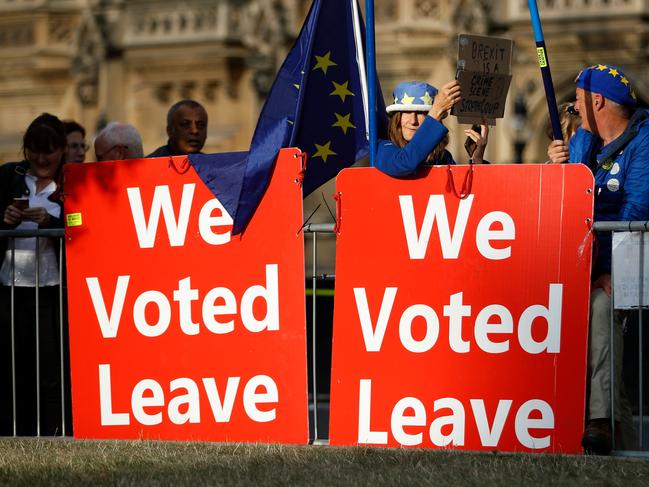 Brexit has divided Britain. Picture: AFP