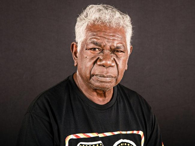 Recent portrait of Djawa Yunupingu